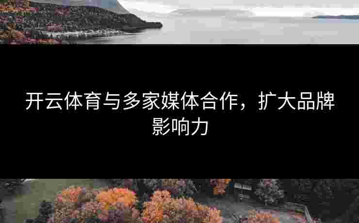 开云体育与多家媒体合作，扩大品牌影响力