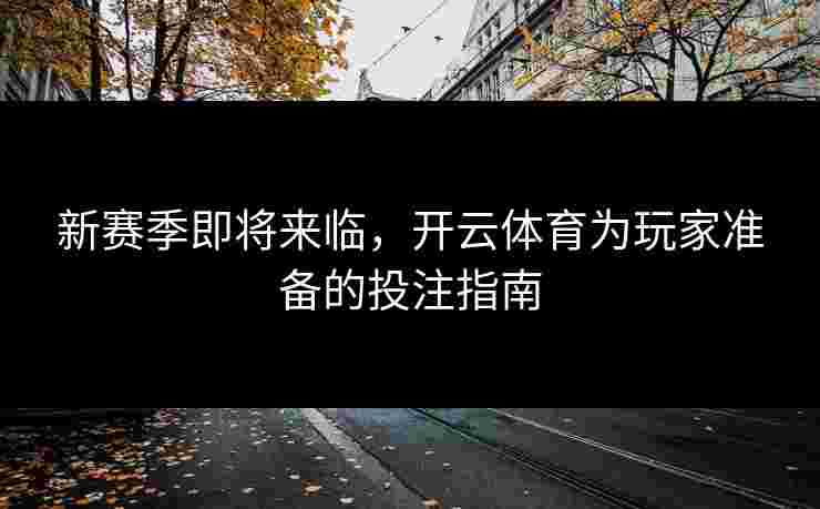 新赛季即将来临，开云体育为玩家准备的投注指南